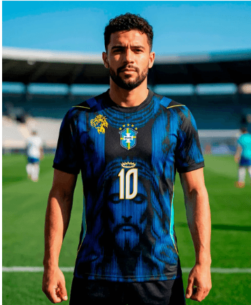 Camisa Camiseta Jogo Brasil Seleção Dry Fit Proteção UV 50+
